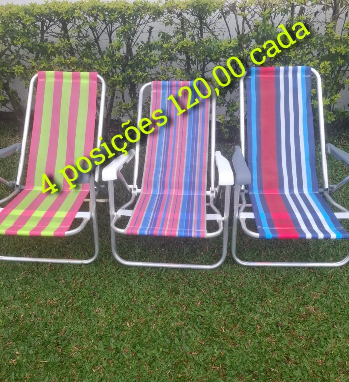 Cadeiras de praia  - Foto 5