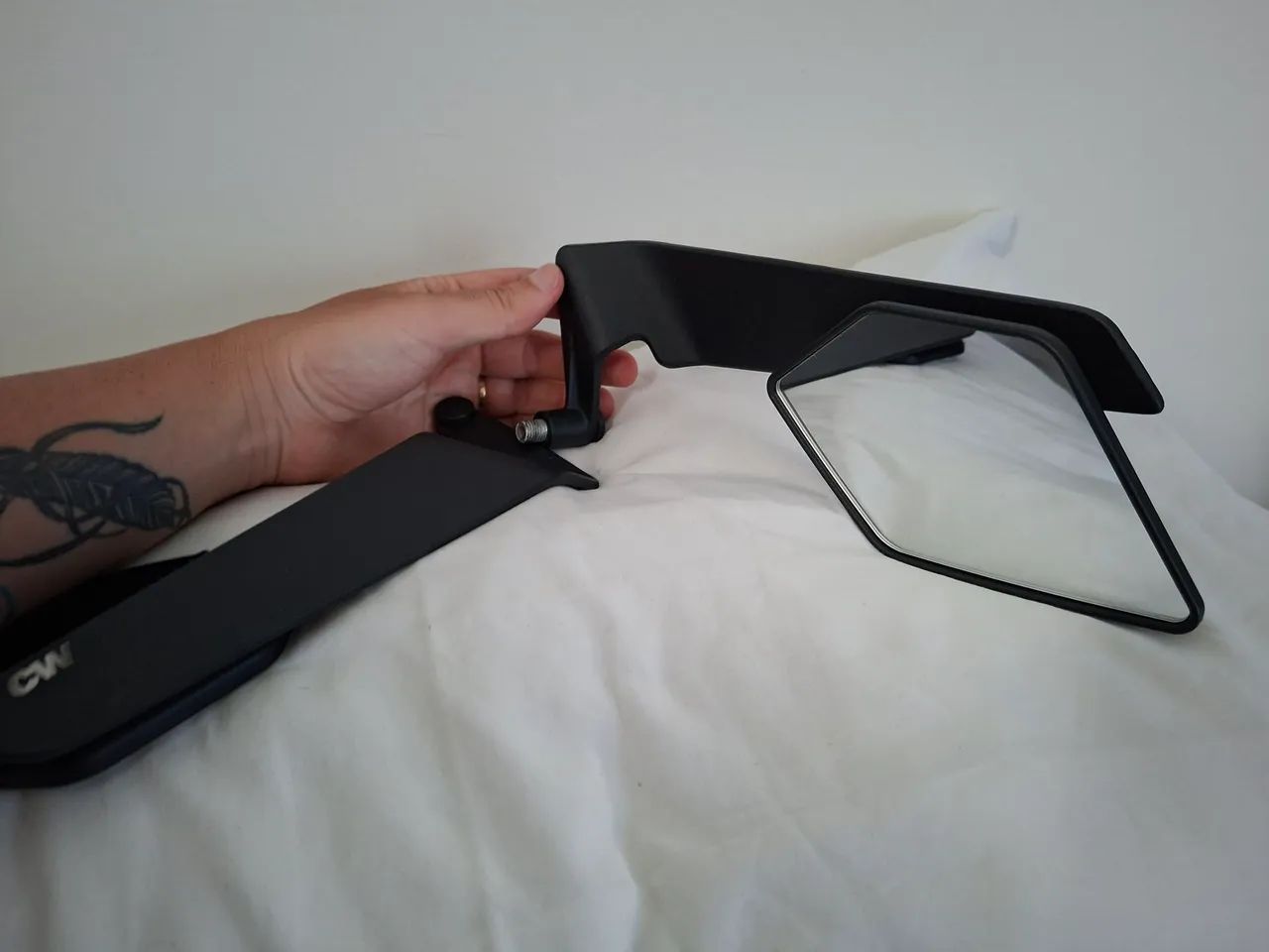 Par de Retrovisor Air force moto universal - Foto 4