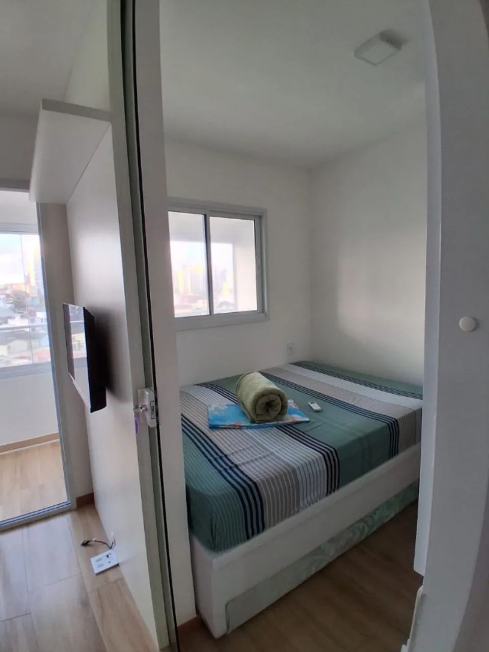 Apartamento quarto e sala - Vista mar - Foto 4