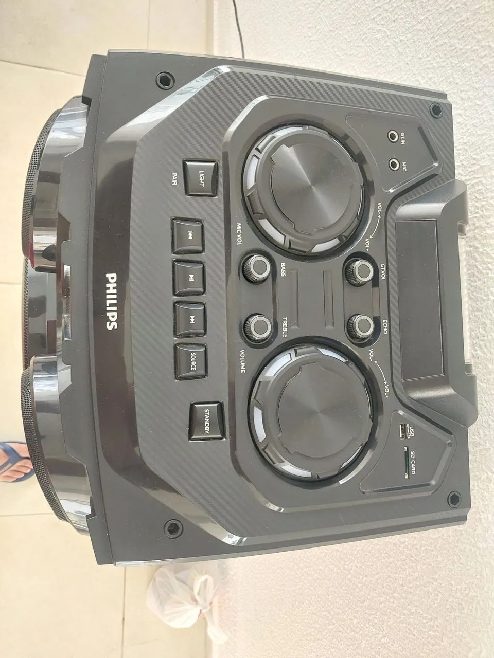 CAIXA PHILLIPS 2000W TAX3708 - Foto 5