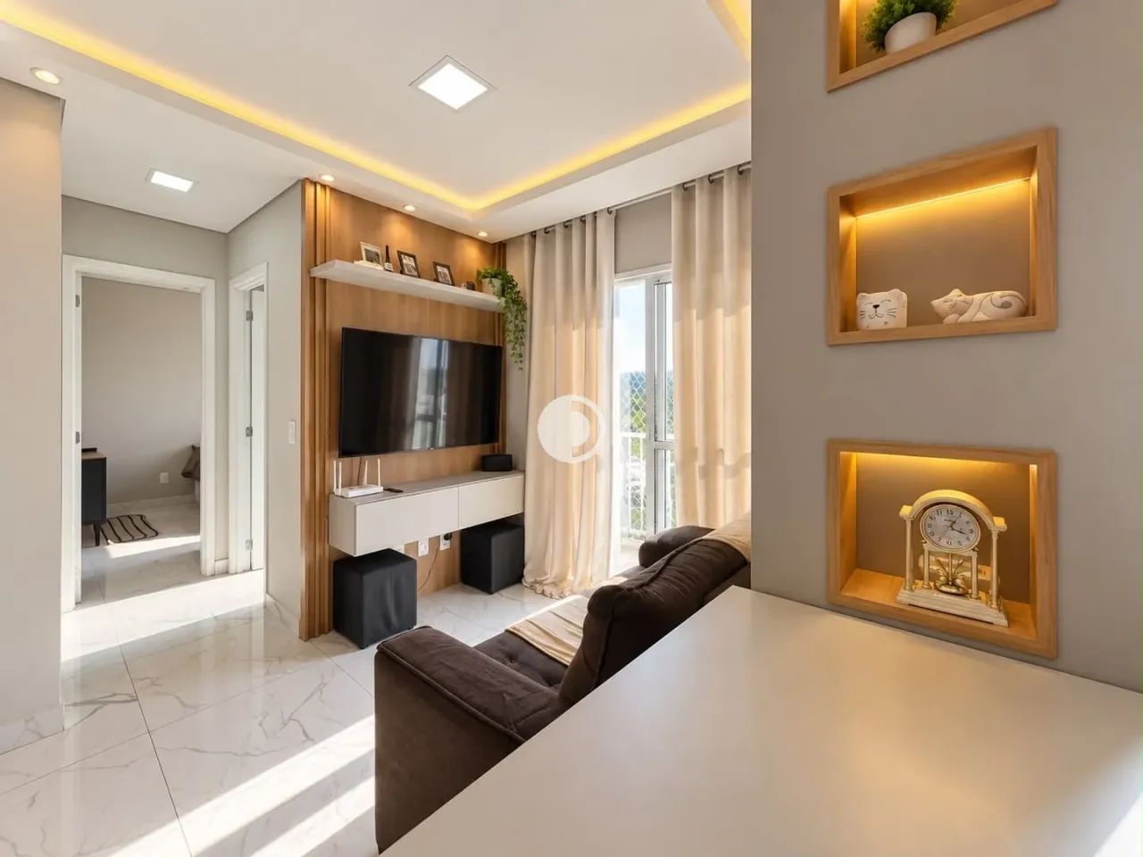 Apartamento mobiliado de 2 quartos com vaga coberta em Nova Odessa REF: 193 - Foto 2