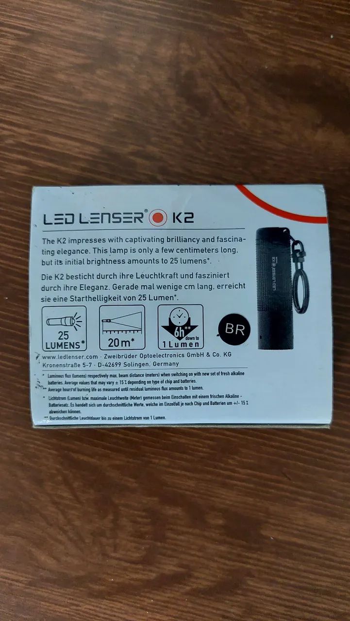 Lanterna Led Lenser K2 25 - Foto 3