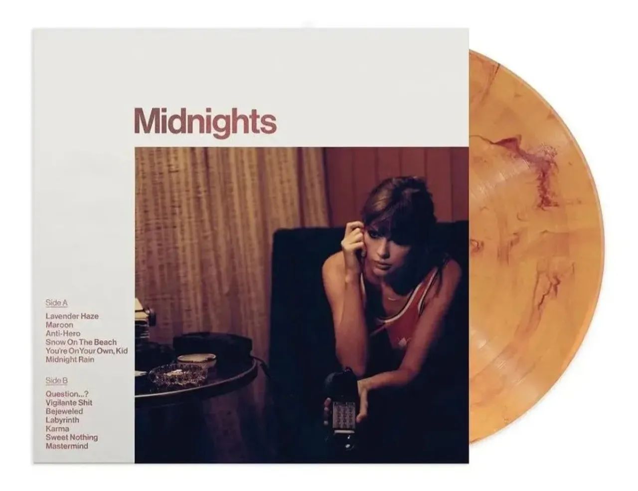 VINIL TAYLOR SWIFT - MIDNIGHTS (BLOOD MOON EDITION) - IMPORTADO - Foto 3