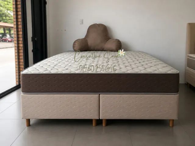 CAMA BOX QUEEN COM ENTREGA GRÁTIS EM BELÉM E ANANINDEUA 