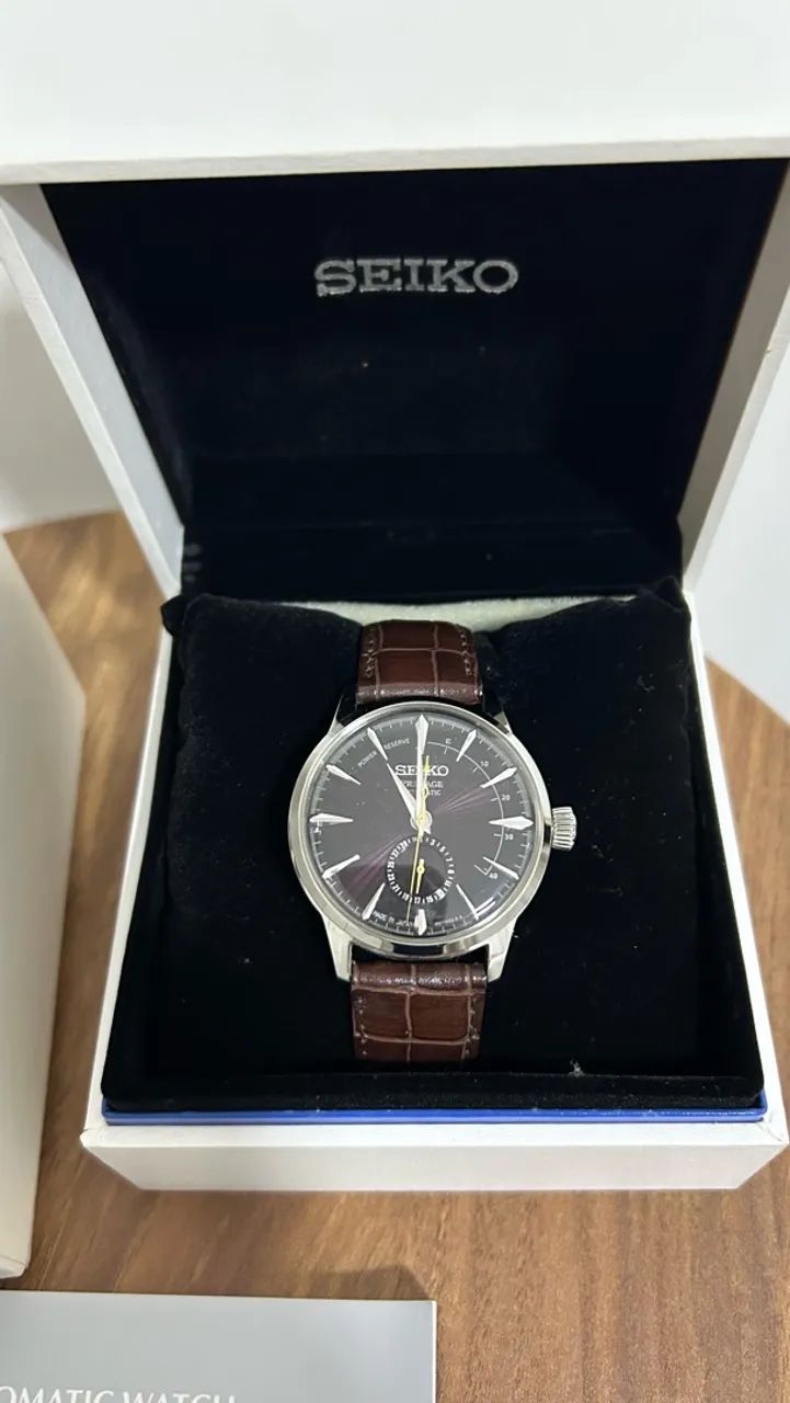 Relógio masculino automático Seiko 