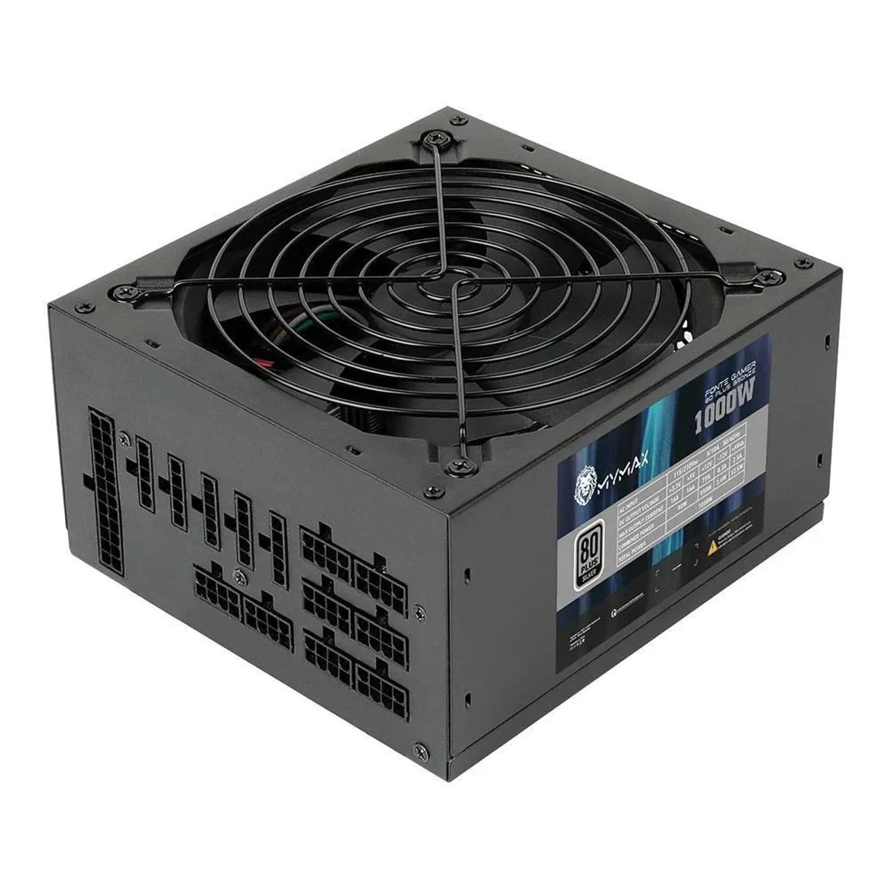 Fonte 1000W , 80 plus Silver