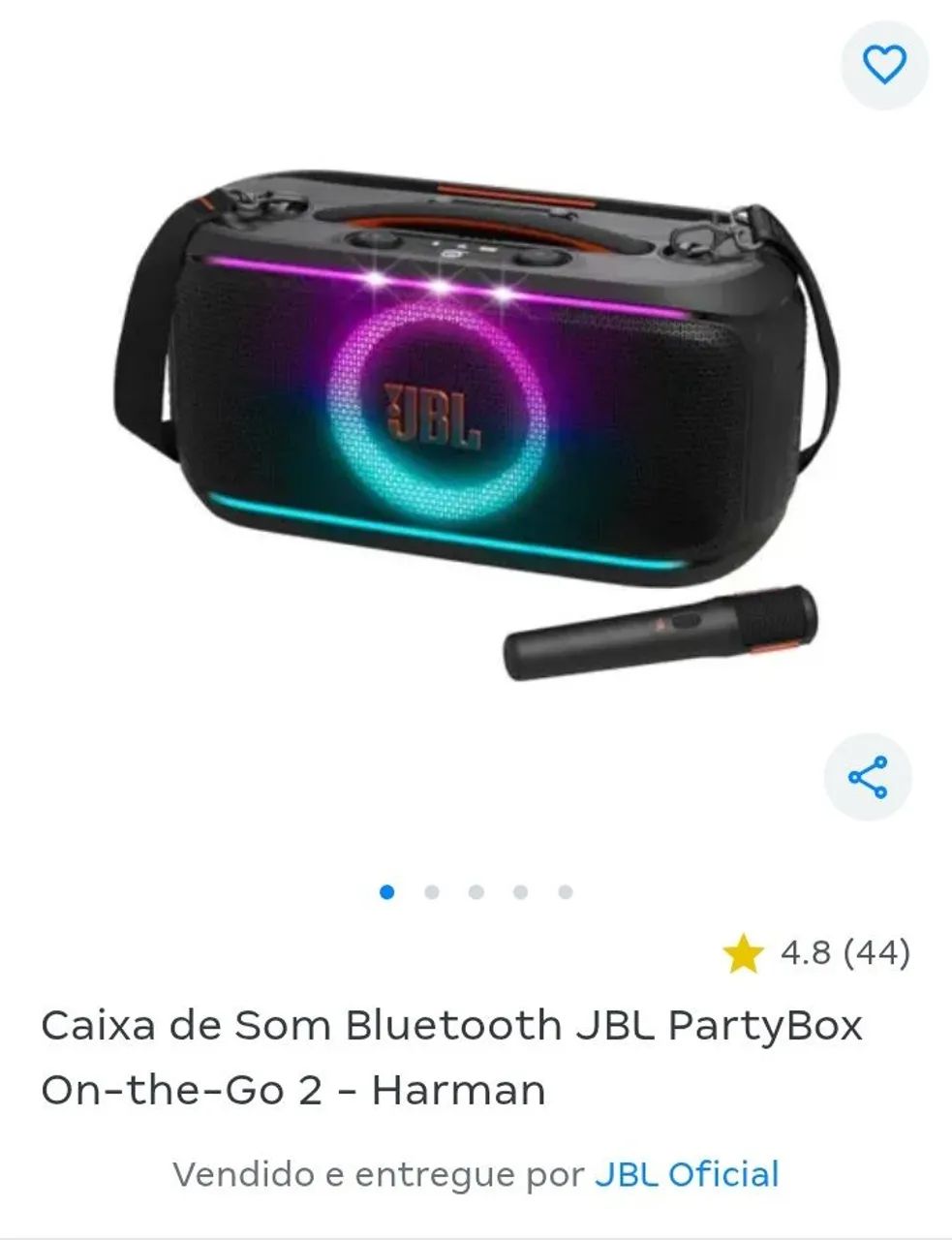 JBL Partybox On The Go 2 - Foto 3