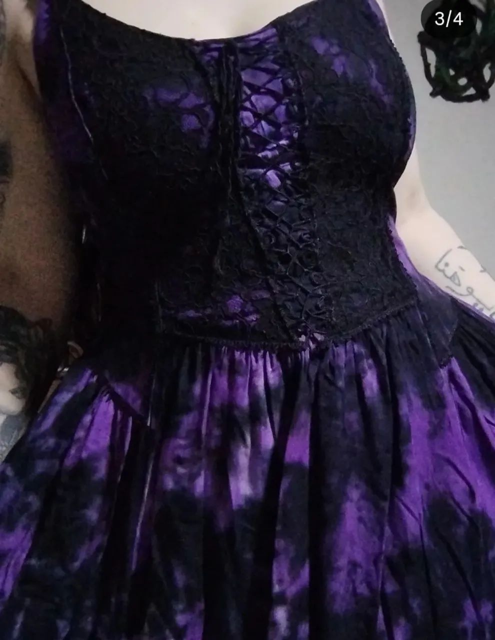 Vestido Lindoooo Purple  - Foto 5