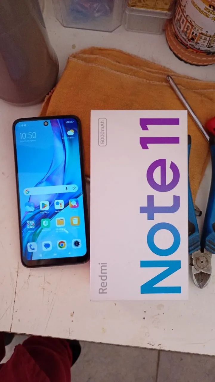 Vendo um celular note 11 novo na caixa - Foto 4