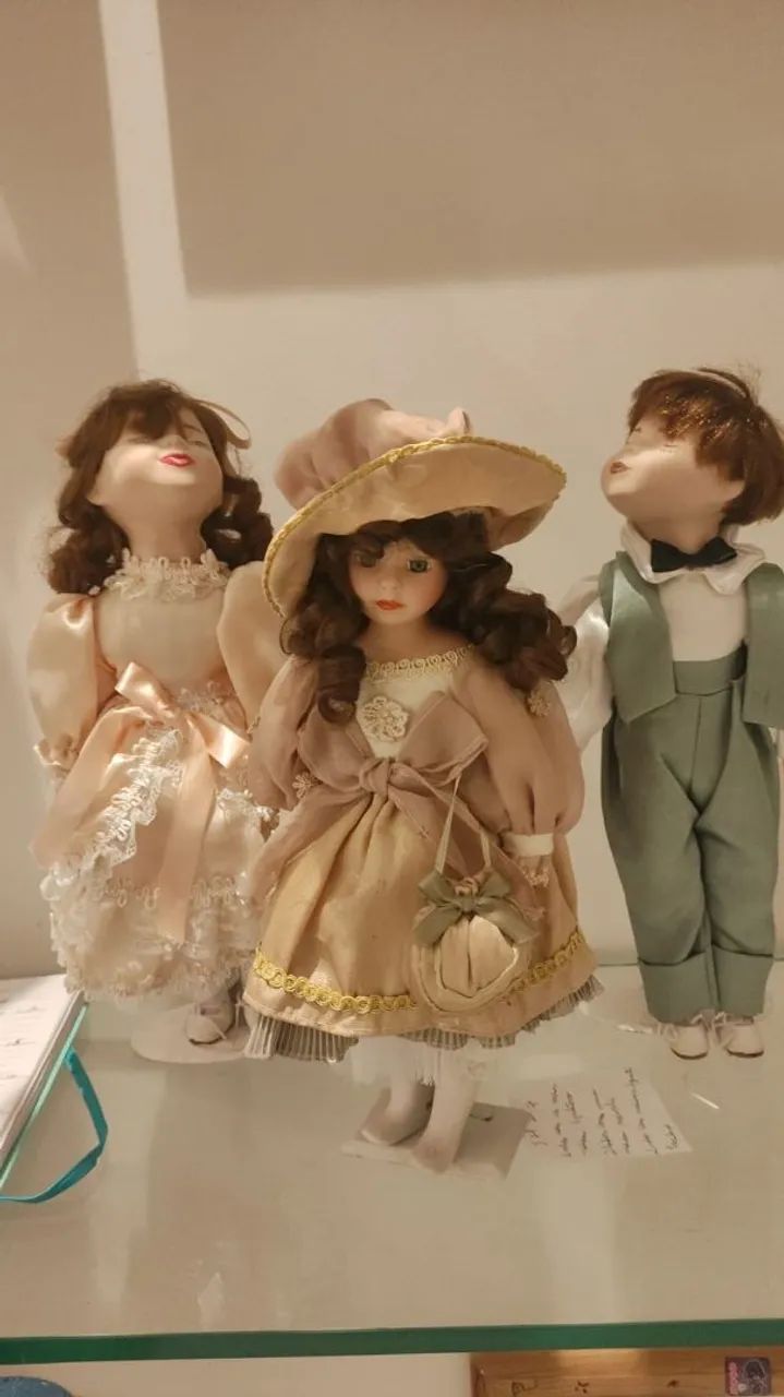Bonecas de Porcelana Antiguidade  - Foto 3