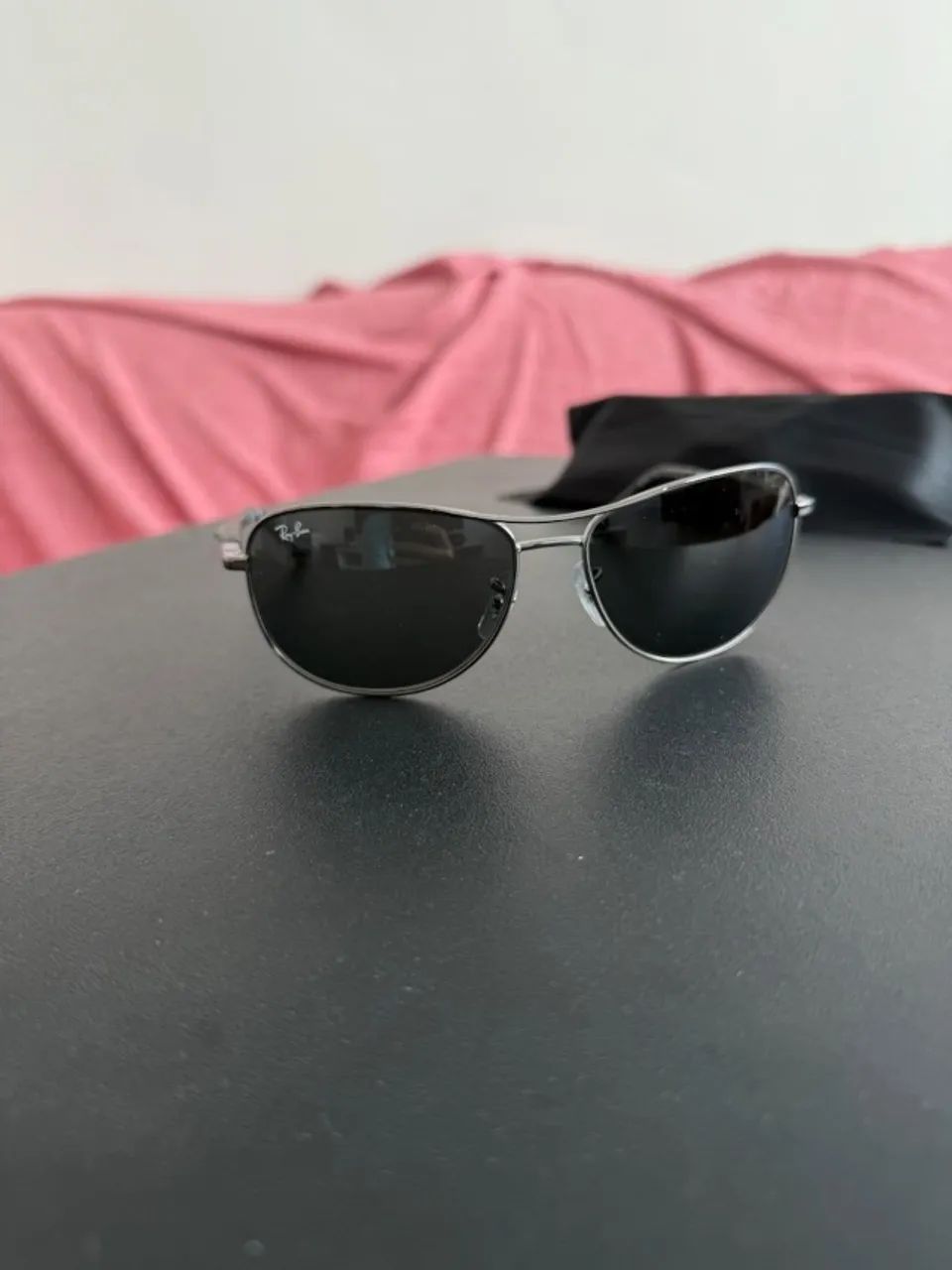 Óculos De Sol Ray-ban Rb3519 Piloto Original