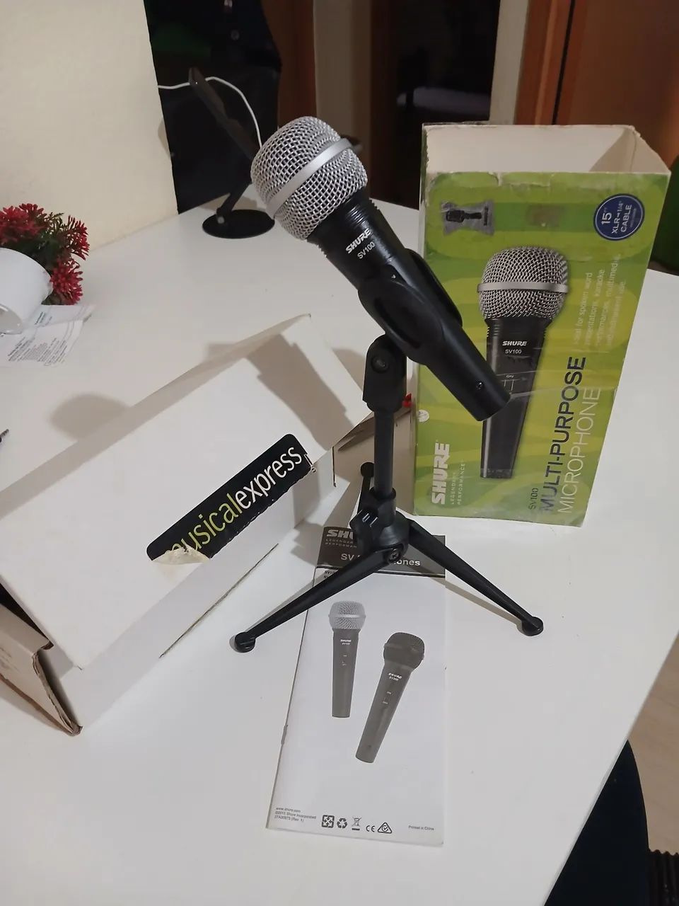 Microfone ? SHURE SV 100 - Foto 3