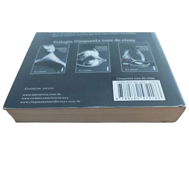 Livro Cinquenta Tons de Cinza - E L James - Usado - Foto 3