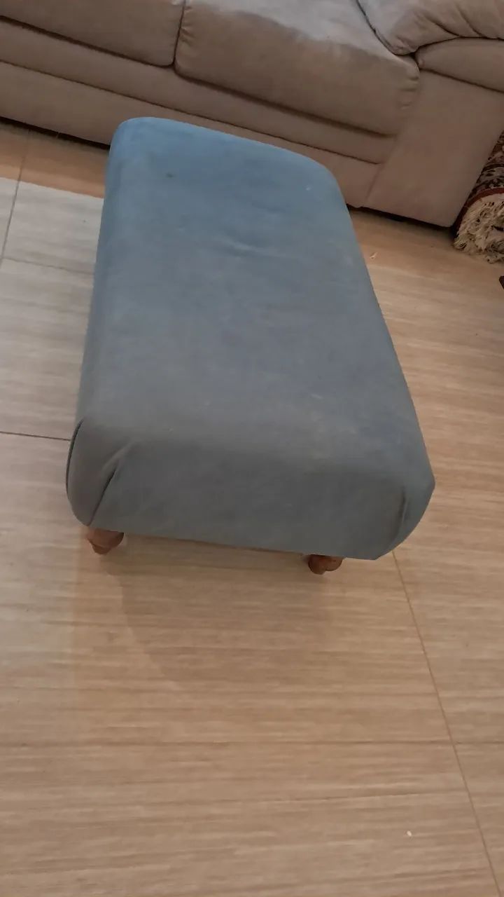 Puf azul - Foto 2