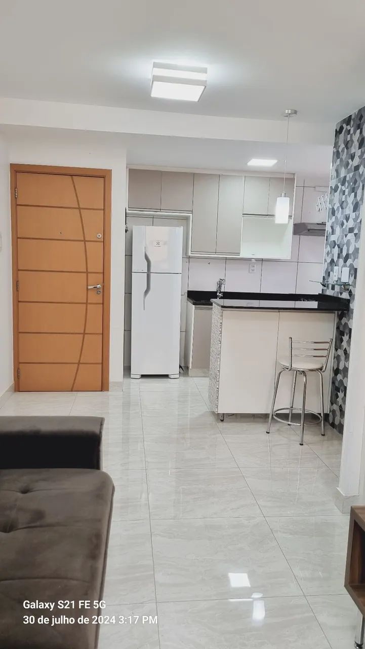 ALUGO  - APARTAMENTO  DE 01 QUARTO - SEMIMOBILIADO  - Foto 5