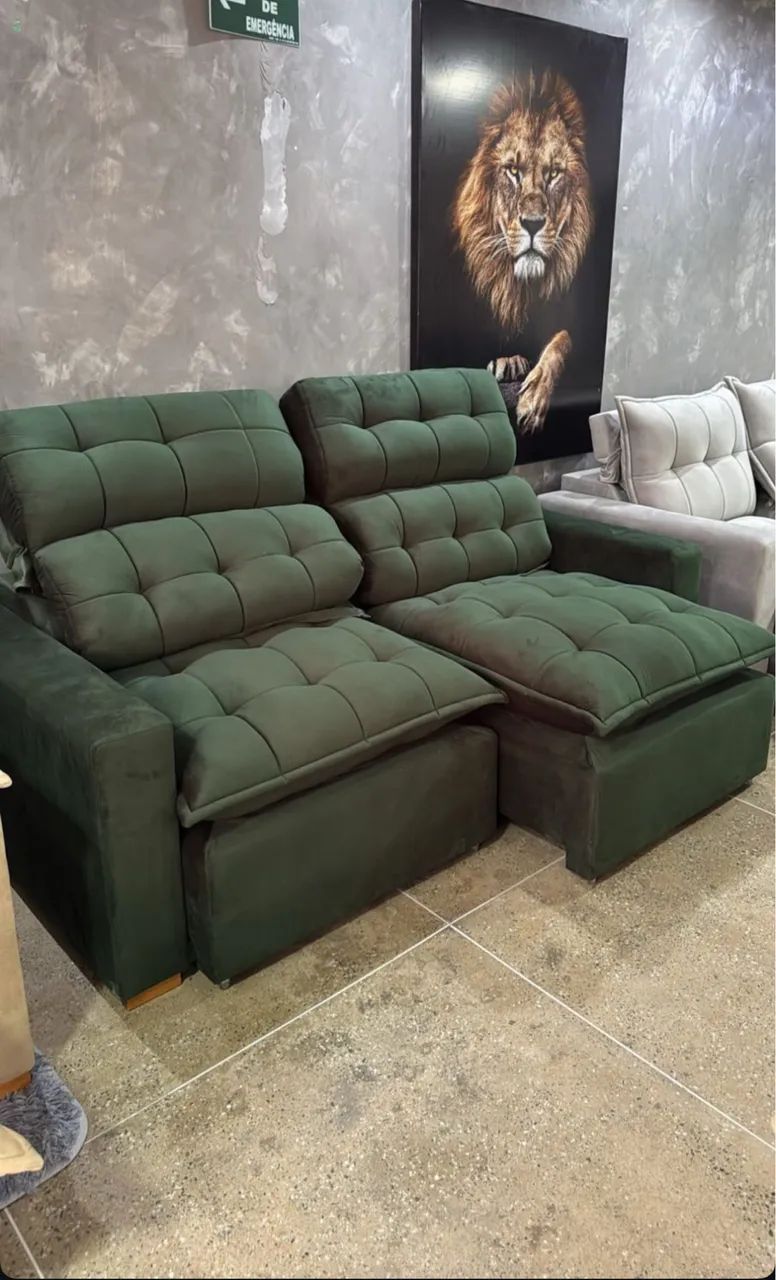 SOFÁ RETRÁTIL E RECLINÁVEL GARDEN - 2 LUGARES - Foto 3