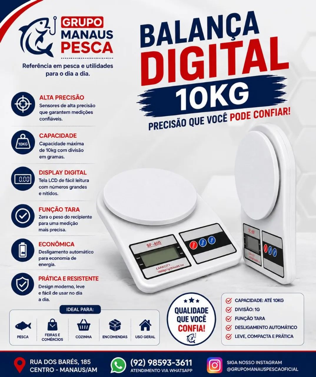 Balança Digital 10kg