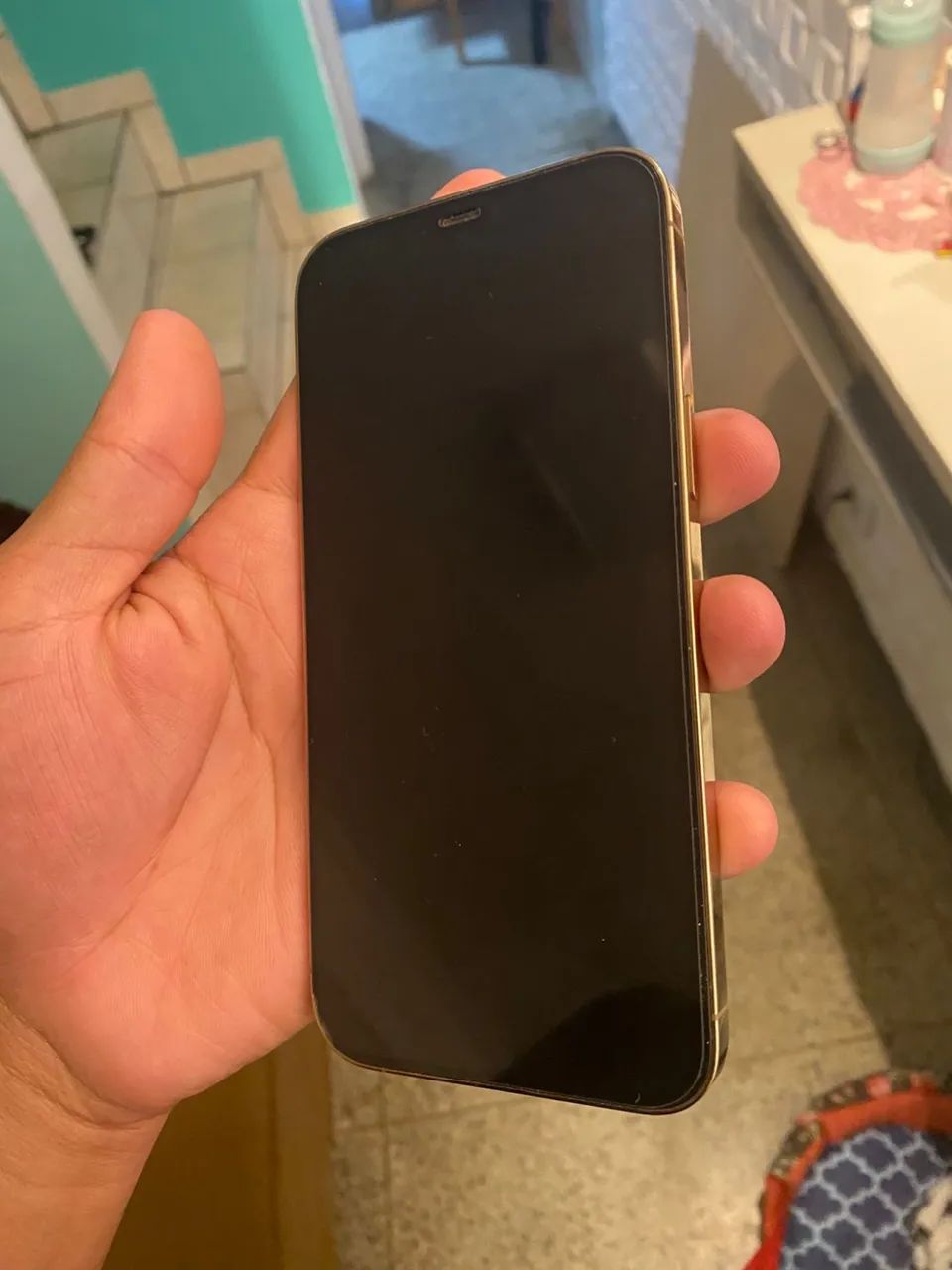 iPhone 12 Pro Max dourado  - Foto 4