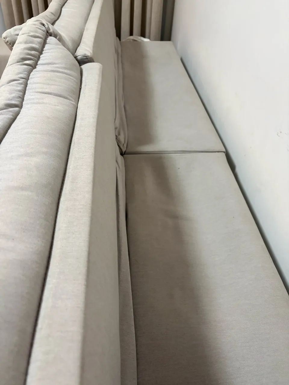 Sofá retrátil tecido de algodão  - Foto 3