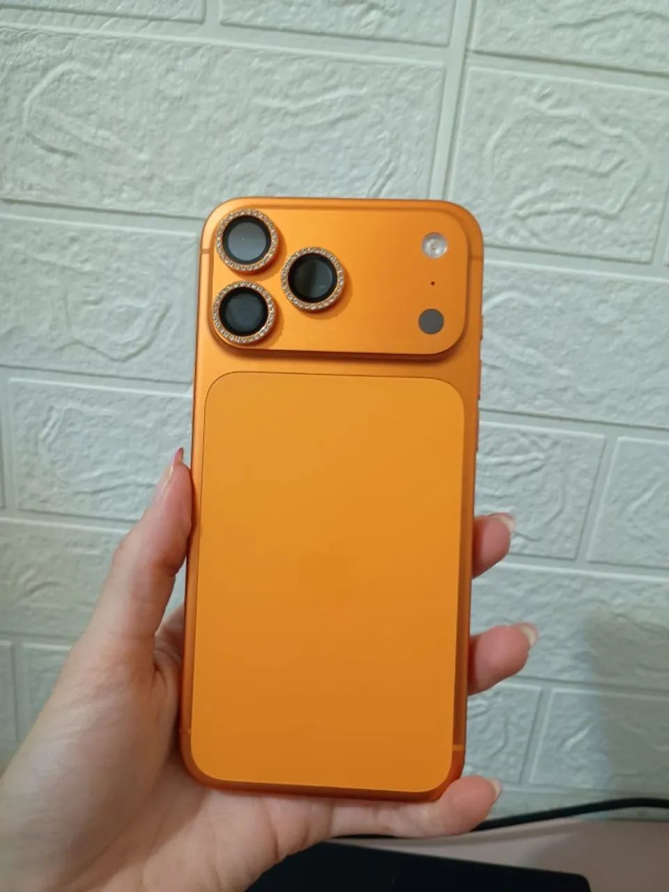 iPhone 15 Pro Max Laranja - 256GB - Bateria 100% (4 meses de uso