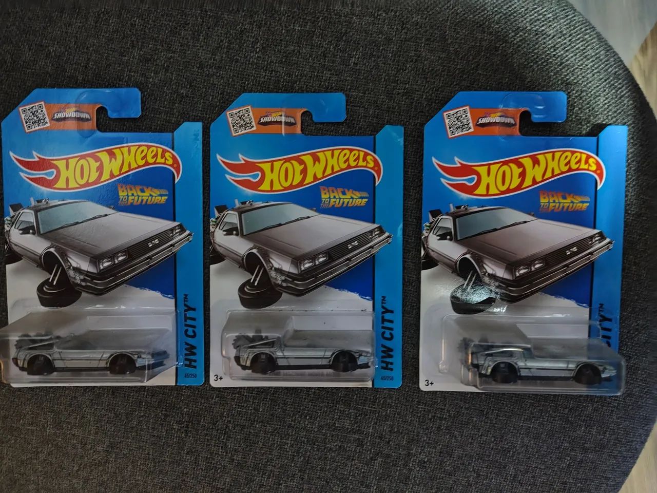 Carrinho Hot Wheels back to the future