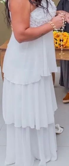 Vestido branco casamento civil 