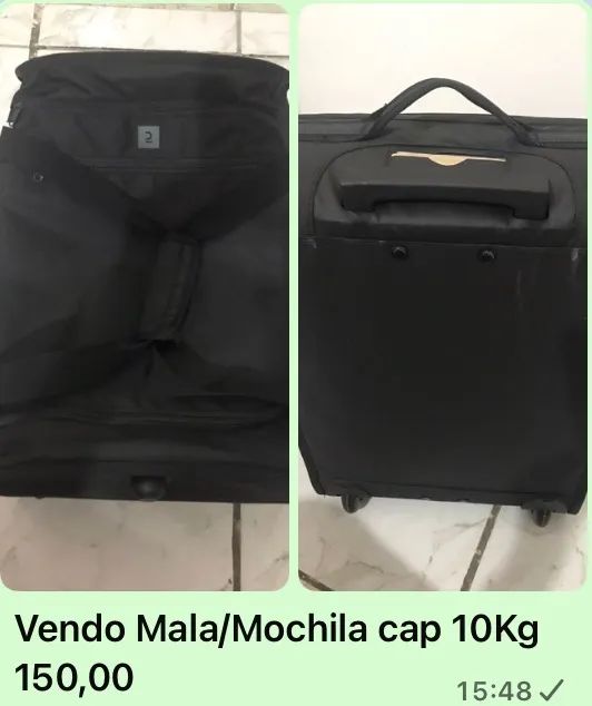 Vendo Mala/Mochila capacidade 10Kg, 150,00