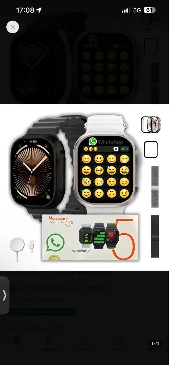 Smartwatch Microwear Ultra 5