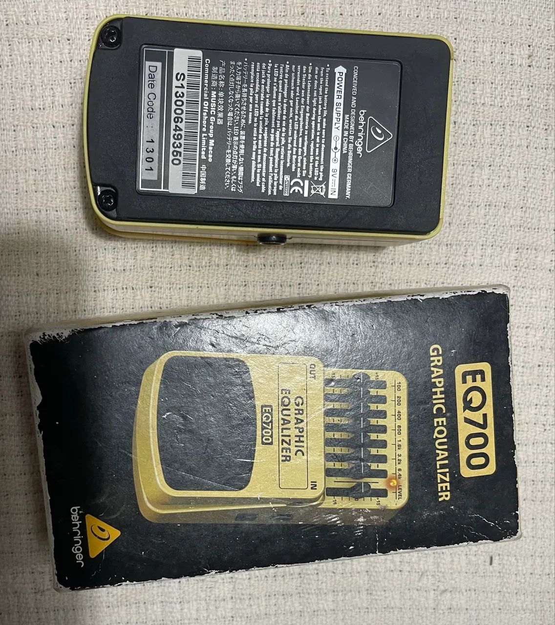 Pedaleira Behringer Graphic Equalizer EQ700 - Foto 3