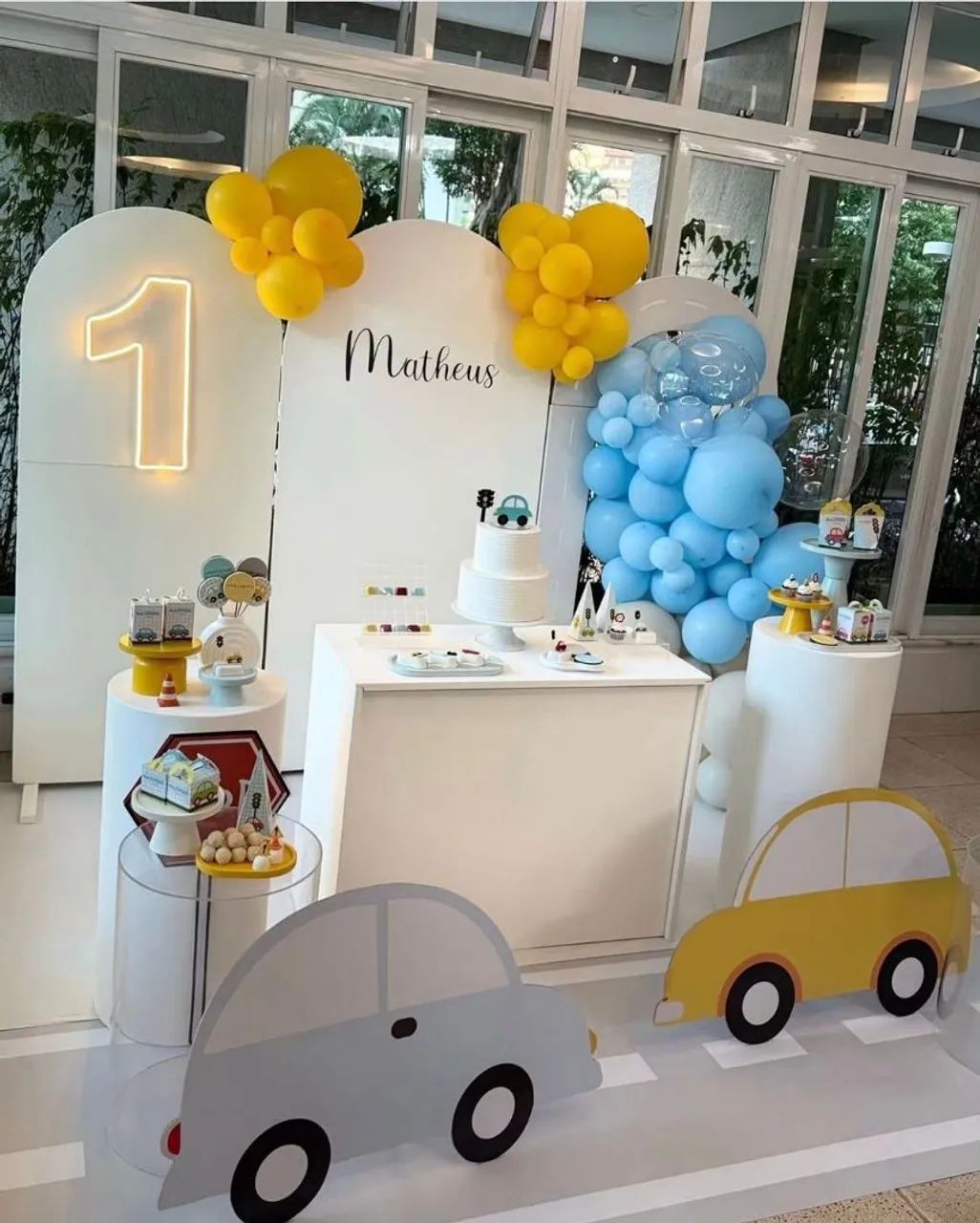 Decoração de carro para festas