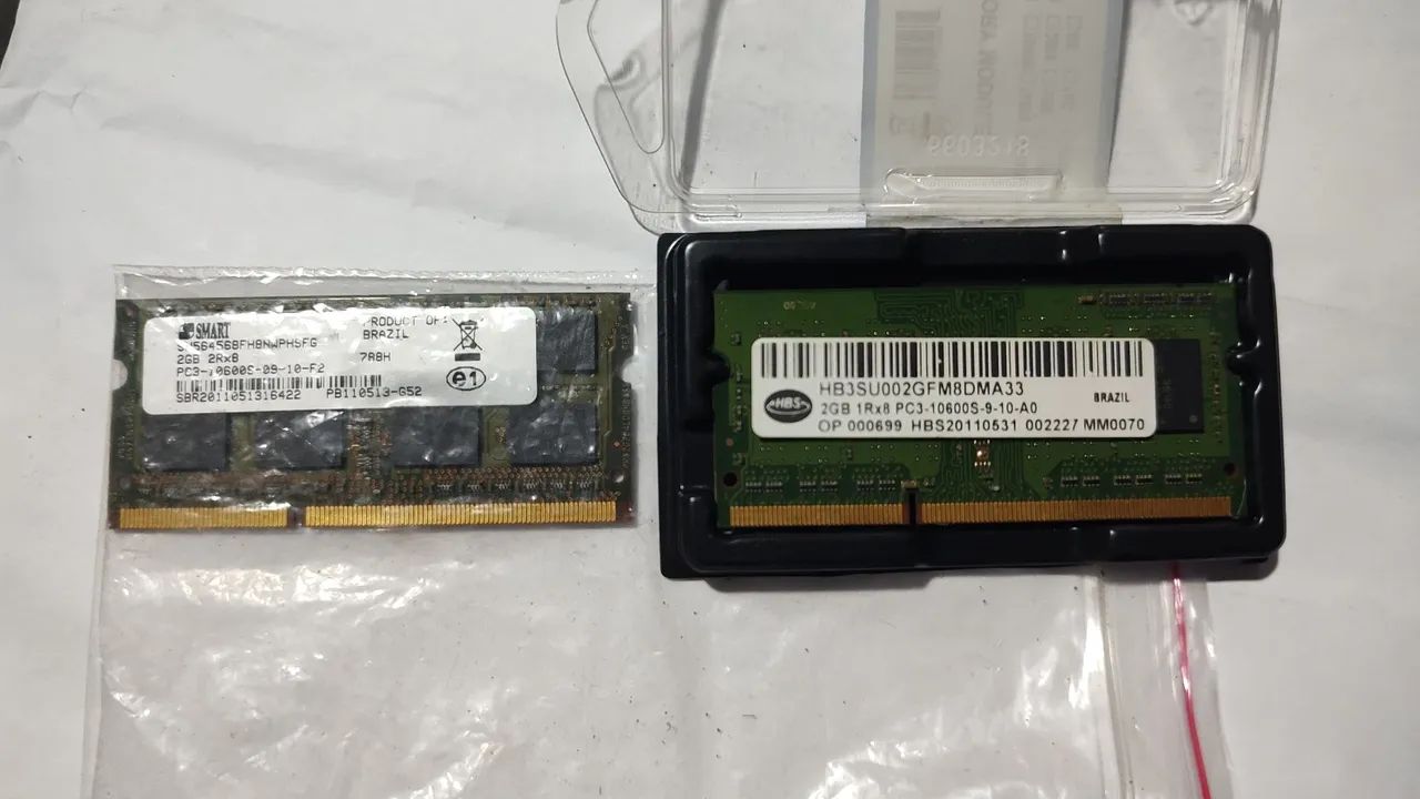 MEMÓRIA RAM NOTEBOOK