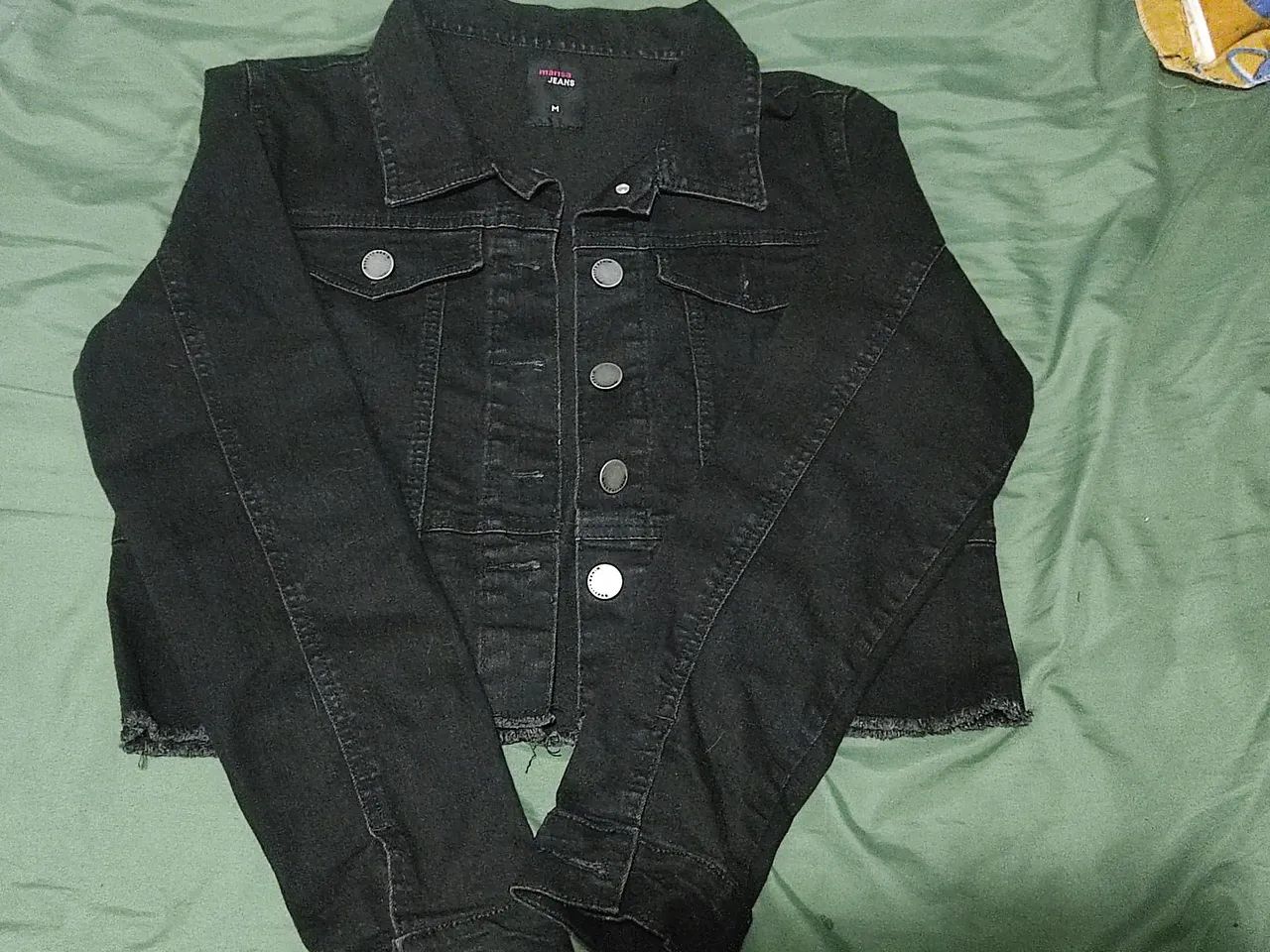 Blusa jeans feminina original Marisa 