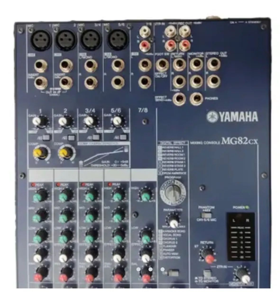 Mesa Yamaha MG82CX c/ Compressor E Efeitos  - Foto 3