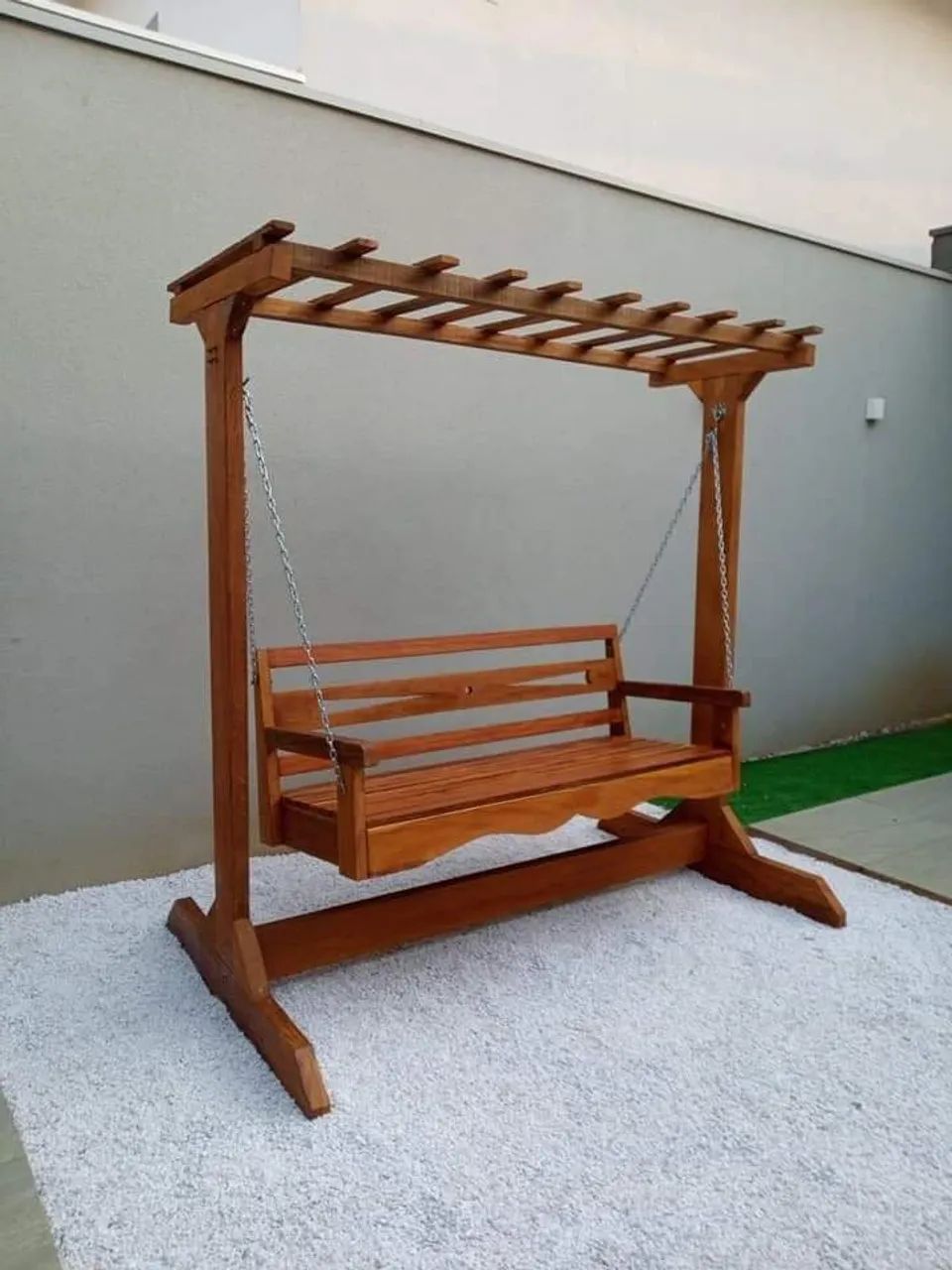 Balanço de eucalipto para área externa  - Foto 4
