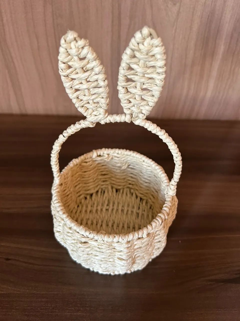 Cesta decorativa Páscoa 