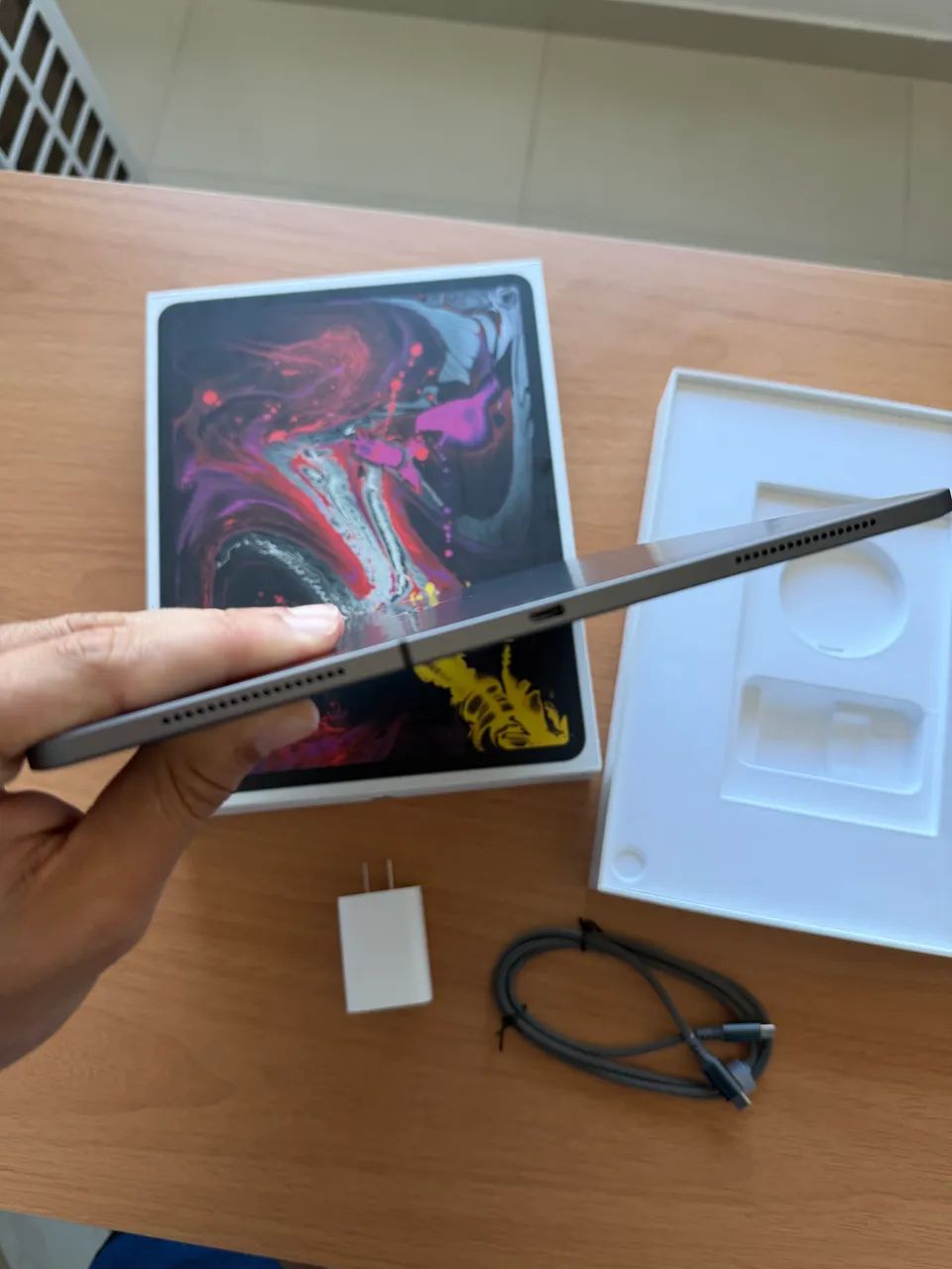 iPad Pro 12,9 polegadas A12 - excelente estado - @gbstore071 - Foto 4