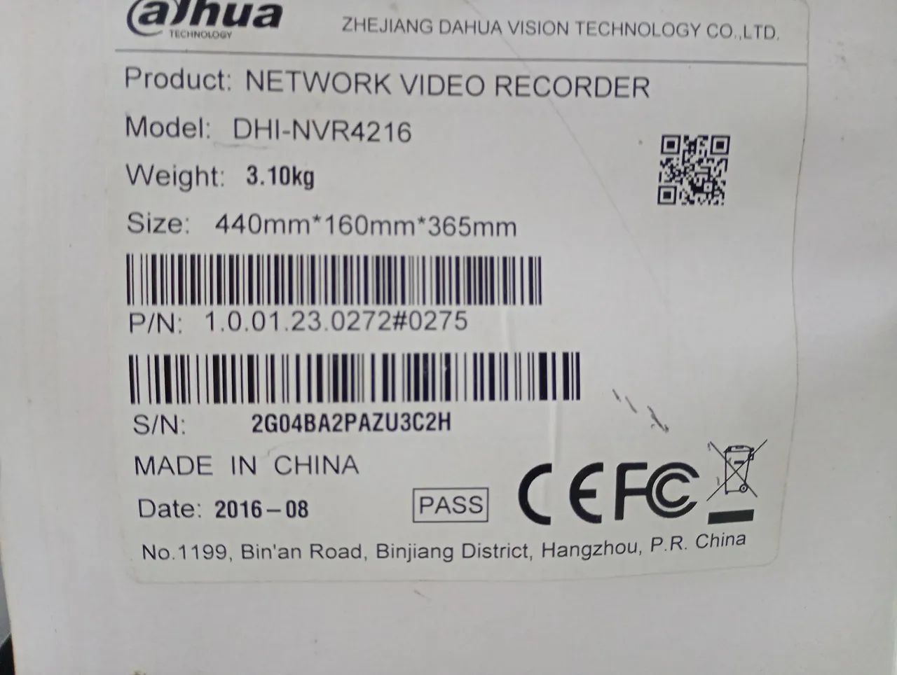NVR digital até 16 canais 16 portas POE 4K até 2HD 6TB DAHUA  - Foto 3