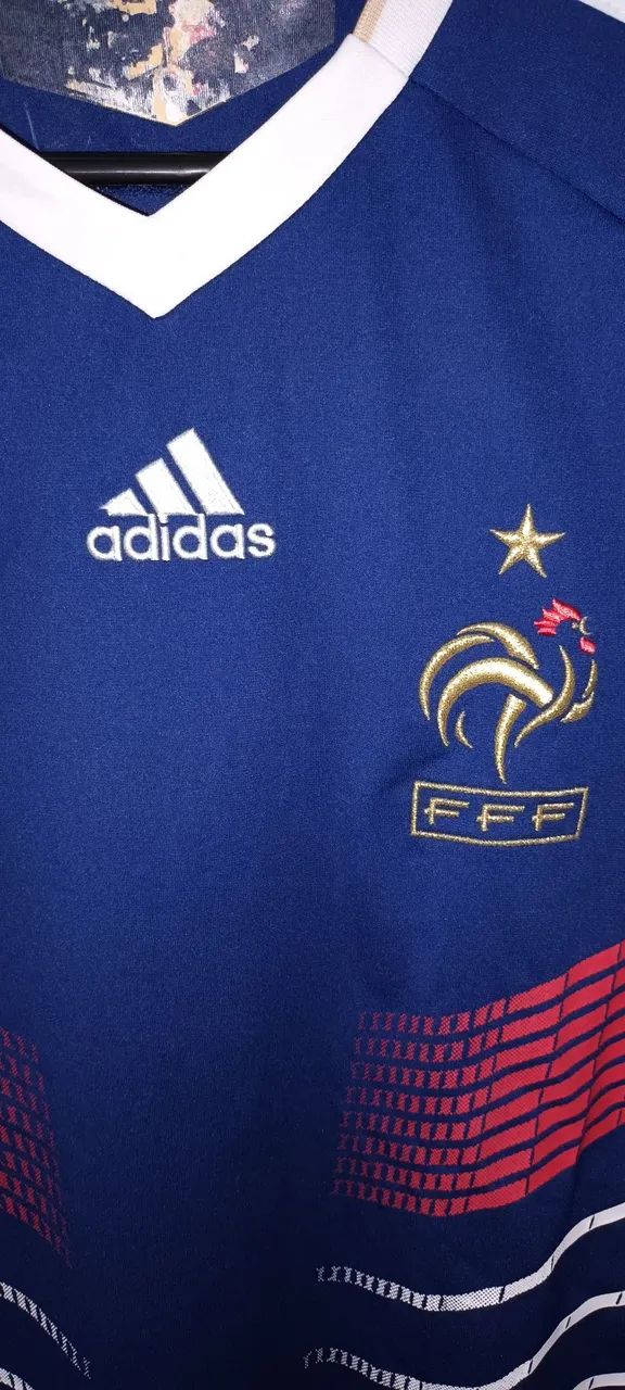 Camisa Adidas França 2010 - Foto 2