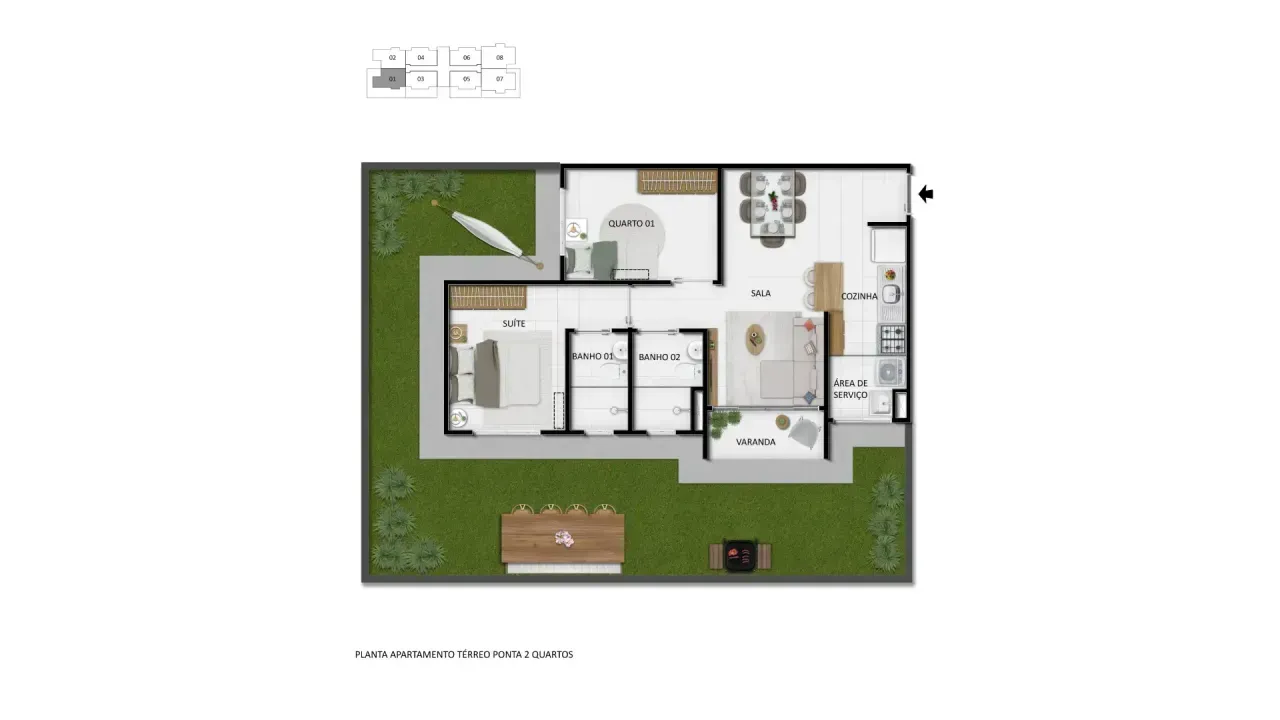 PLANTA 45m²