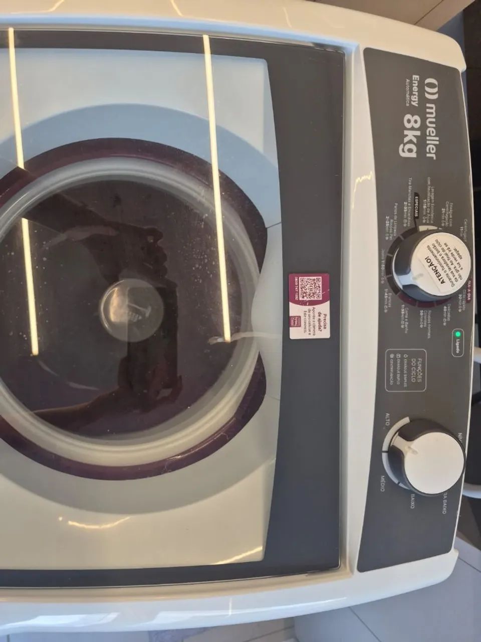 Máquina de Lavar 8 kg Muller - Lava e Centrifuga  - Foto 2