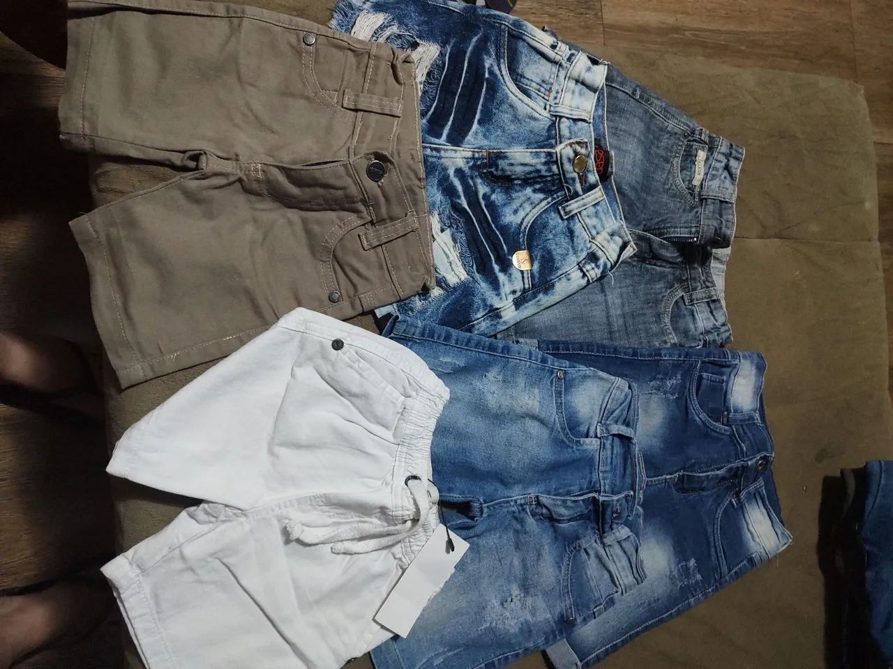 Bermudas infantis 