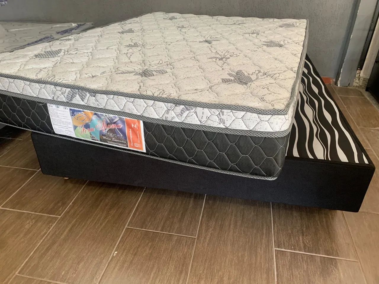 CAMA BOX CASAL MOLAS ENSACADAS - NOVA / ENTREGAMOS  - Foto 4