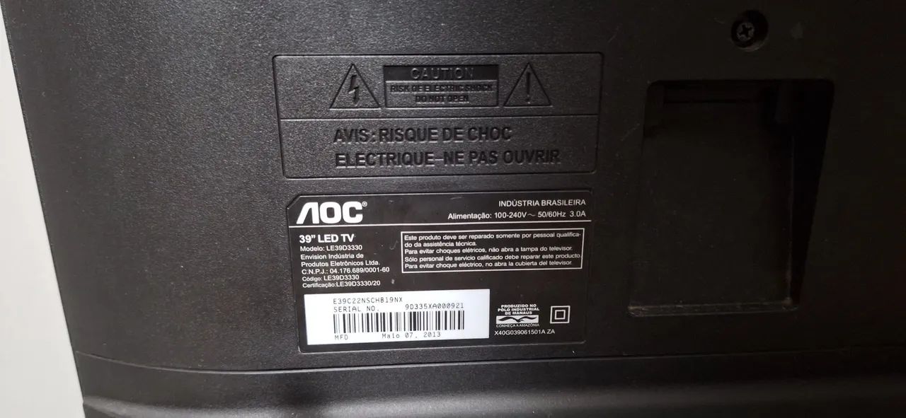 TV AOC 39'' polegadas - Foto 3