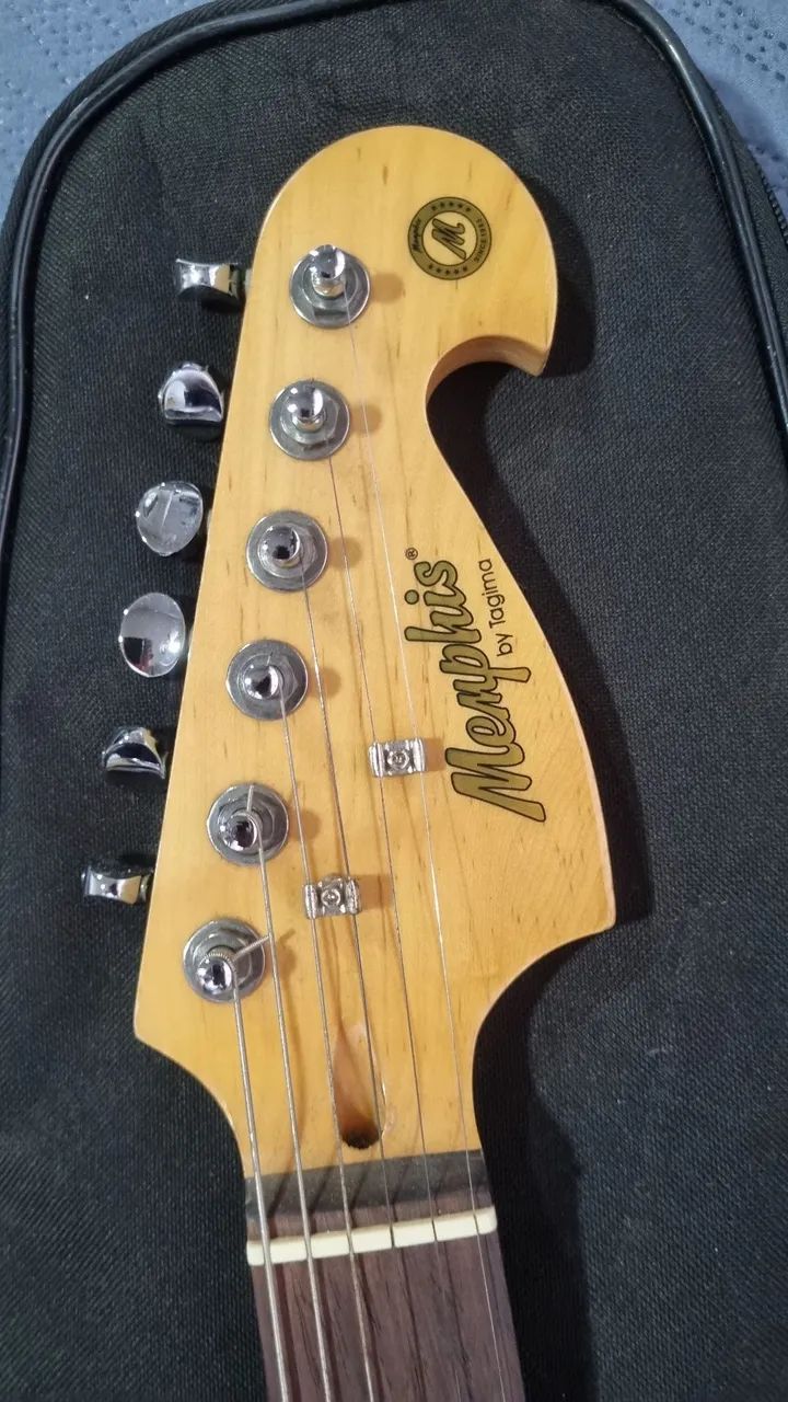 Guitarra Memphis Semi Nova - Foto 3