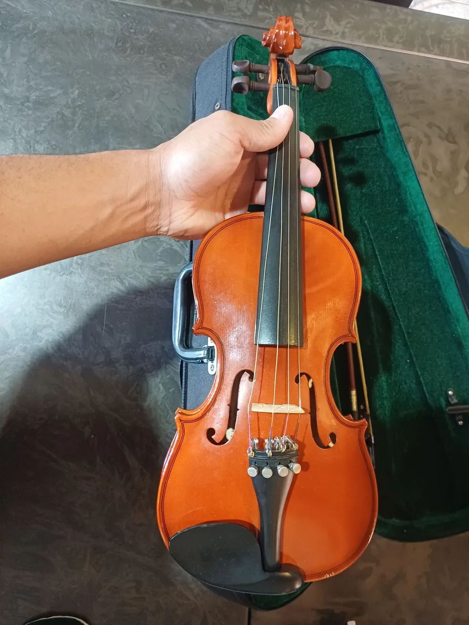 Violino 4-4 michael com case  - Foto 5