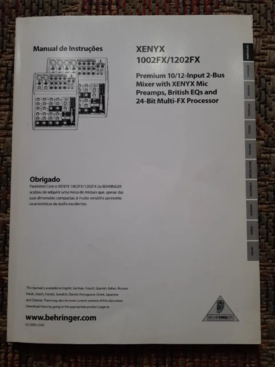 Mesa de Som Xenix 1202FX  - Foto 4