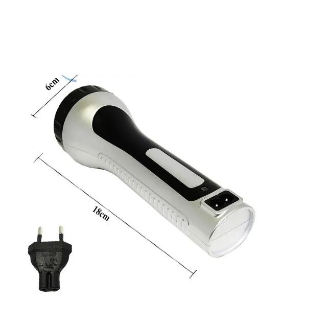 Lanterna Recarregavel 1 Led 3W Max-1908W3 - Foto 3