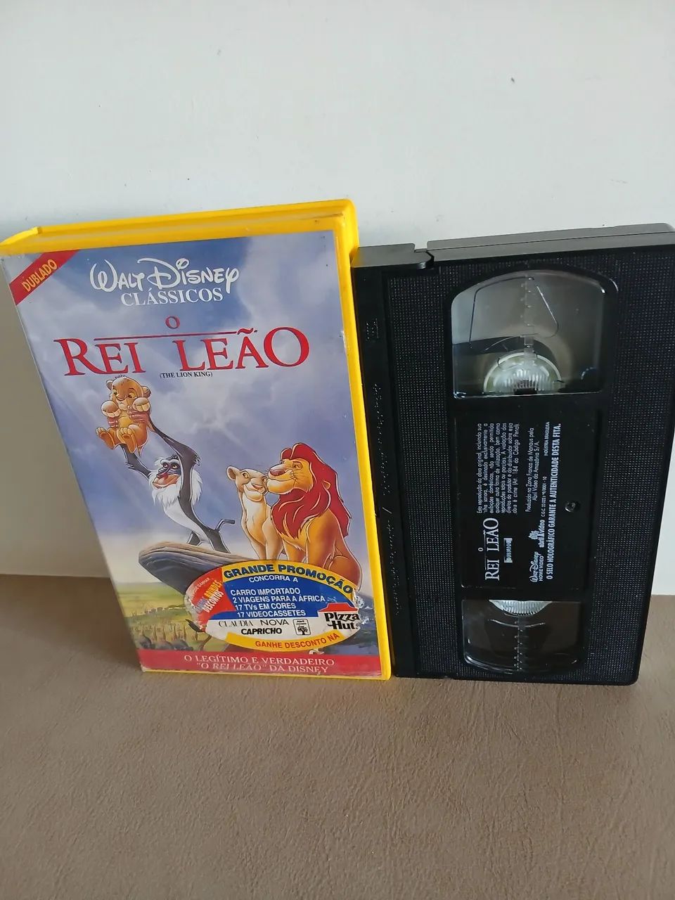 Fitas Vhs O Rei Leão 1 e 2 - Clássico Disney  - Dublados - Foto 3