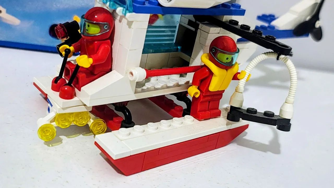 Lego System 6342 - Beach Rescue Chopper - Completo - Foto 5