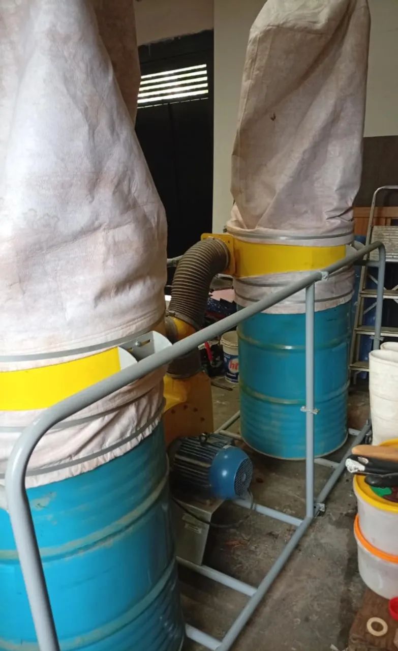 Exaustor coletor de pó Inmes EM-500T2 com apenas 5 meses de uso - Foto 4